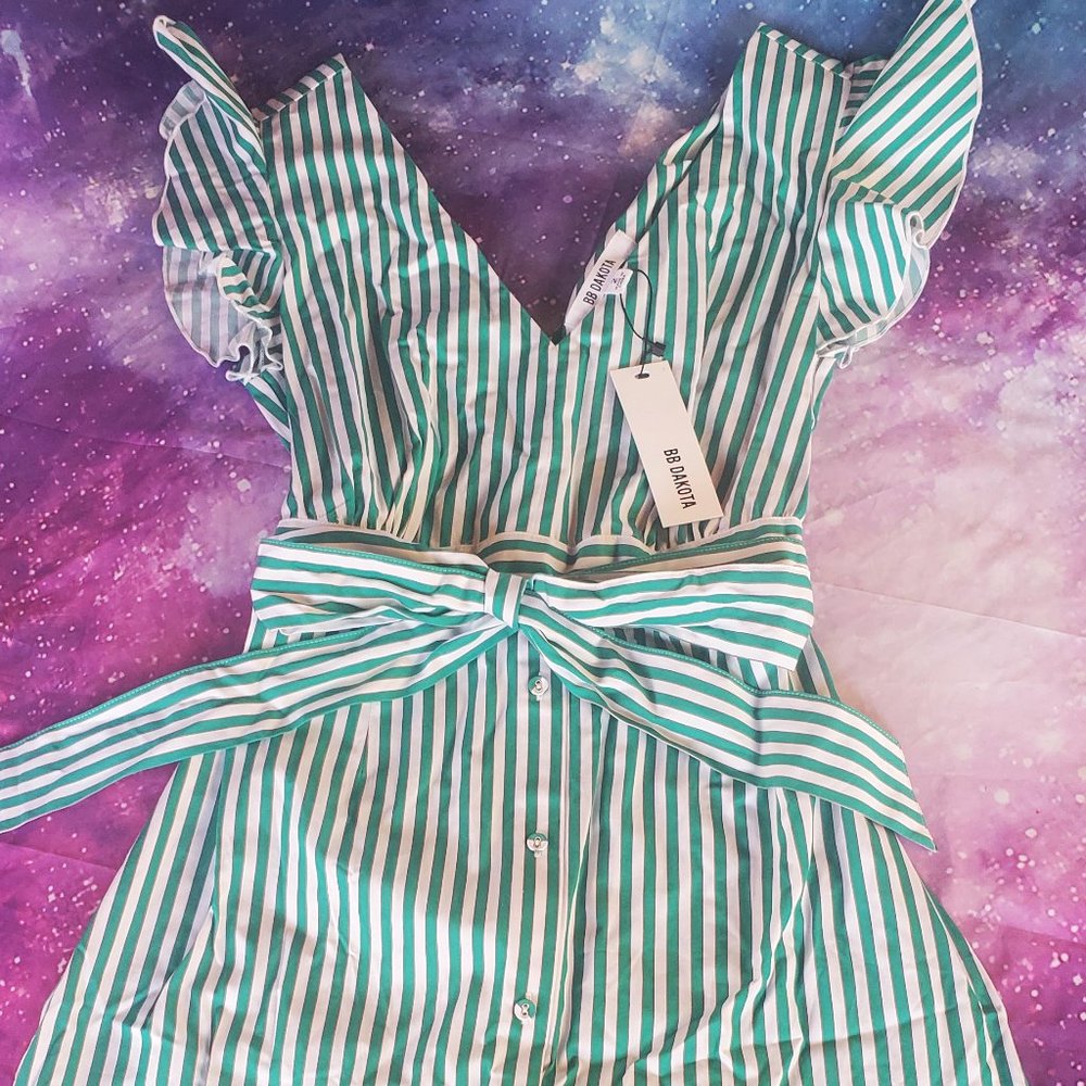 B.B Dakota Green Dress